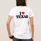 私はテキサス州 Tシャツ (裏面)