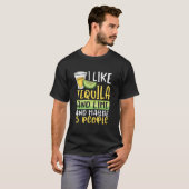 私はテキーラライムが好き3人のDr. Tシャツ (正面フル)
