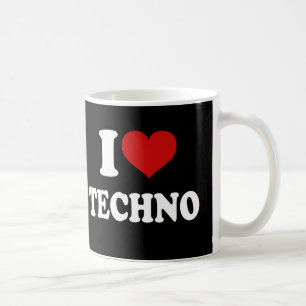 私はテクノ コーヒーマグカップ