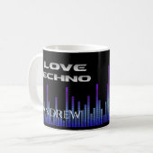 私はテクノ コーヒーマグカップ (正面左)