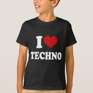 私はテクノ Tシャツ