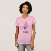 私はテディベアが大好き Tシャツ (正面フル)