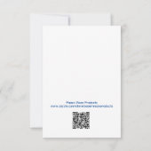 私はテディLOVEベアのバレンタインカード サンキューカード (裏面)