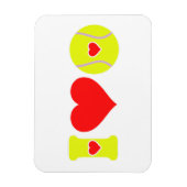 私はテニスが大好きだ マグネット (縦)