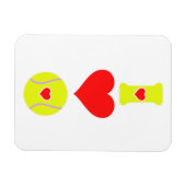 私はテニスが大好きだ マグネット (横)