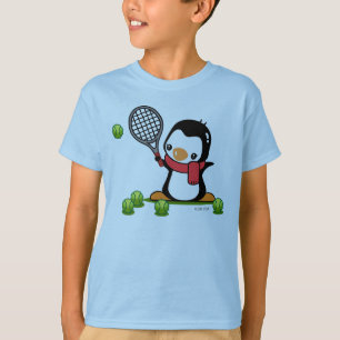 私はテニスのワイシャツを愛します Tシャツ