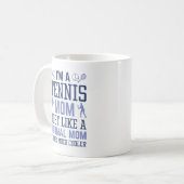 私はテニスの母だ コーヒーマグカップ (正面左)