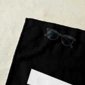 私はテニスの母 ビーチタオル (インサイチュ)