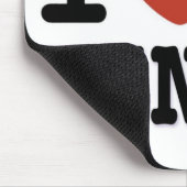 私はテニスを愛します マウスパッド (コーナー)