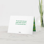 🎾私はテニスグリーンイエローテニス誕生日カードが大好き カード (裏面)