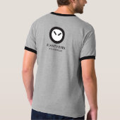 私はテニスSkillz腹を立てました Tシャツ (裏面)