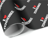 私はテネシー州を愛します ラッピングペーパー (ロールコーナー)