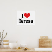 私はテレサが大好き ポスター (キッチン)
