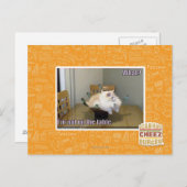 私はテーブルの上にない ポストカード (正面/裏面)