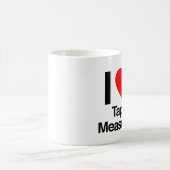 私はテープが好きだ コーヒーマグカップ (中央)