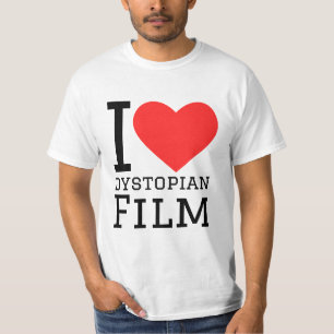私はディストピア映画が大好きだ Tシャツ