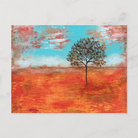 私はデザインをオリジナルの ポストカード (正面)