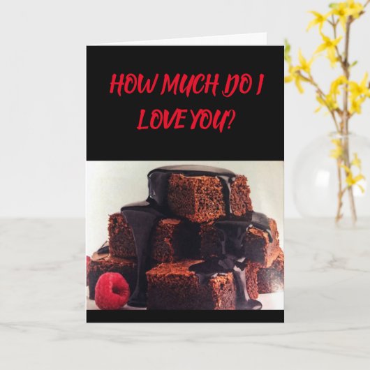 私はデザートより***愛***ラブカード カード (黄色い花)