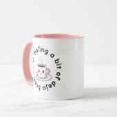 私はデジャ感じビールのコーヒーマグのビットだ マグカップ (正面左)