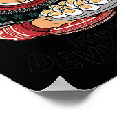 私はデビルエッグの感謝祭のためにちょうどここにおもしろいいる ポスター (角)