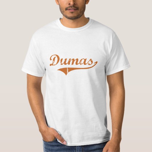私はデュマテキサス州を愛します Tシャツ (正面)