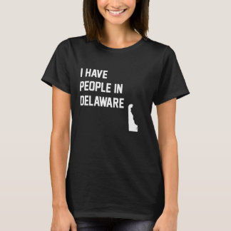 私はデラウェアに人を抱えている Tシャツ