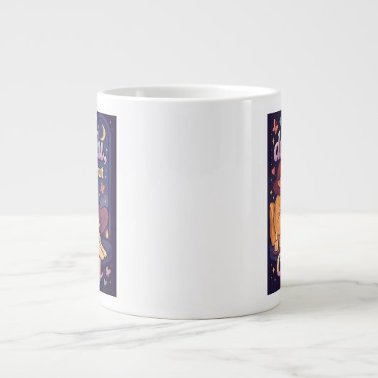 私はデルルだが居心地の良い2 ジャンボコーヒーマグカップ (正面)