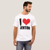 私はデントンが好き Tシャツ (正面フル)