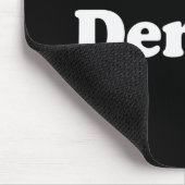 私はデンバーのTシャツの白のTシャツを愛します マウスパッド (コーナー)