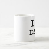 私はデータを愛します コーヒーマグカップ (中央)