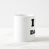 私はデータを愛します コーヒーマグカップ (中央)