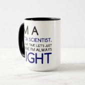 私はデータ科学者だ マグカップ (正面左)