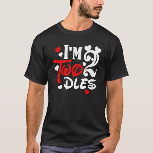 私はトゥートルズ2nd誕生日マウスパーティー2nd誕生日 tシャツ (正面)