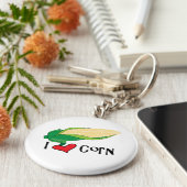私はトウモロコシが大好き キーホルダー (側面)