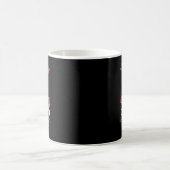 私はトナカイのボーリング一家だ コーヒーマグカップ (中央)