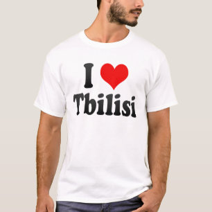 私はトビリシ、ジョージアを愛します Tシャツ