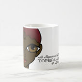 私はトペカアートギルドのマグカップを支持する コーヒーマグカップ (中央)