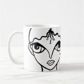 私はトペカアートギルドのマグカップを支持する コーヒーマグカップ (左)