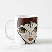 私はトペカアートギルドのマグカップを支持する コーヒーマグカップ (左)