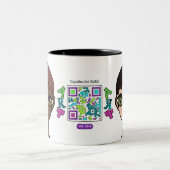 私はトペカアートギルドのマグカップを支持する ツートーンマグカップ (中央)