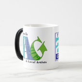 私はトペカアートギルドを応援する モーフィングマグカップ (正面左)