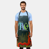 私はトペカアートギルドデザイン エプロン (着用した状態)