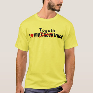 私はトヨタの私のトラックを愛します Tシャツ