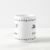 私はトライハードスポーツおもしろい マグカップ (中央)