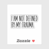 私はトラウマに定義されていない シール (シート)