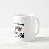 私はトラクターの夢を奪わない コーヒーマグカップ (正面右)