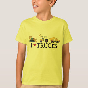 私はトラックのTシャツおよびギフトを愛します Tシャツ