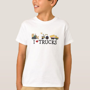 私はトラックを愛します Tシャツ