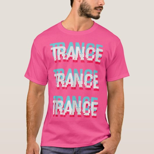 私はトランスが大好き Tシャツ (正面)