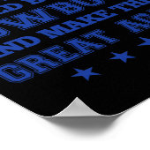 私はトランプがカウボーイズ買を作りて、彼らをGにして欲しい ポスター (角)